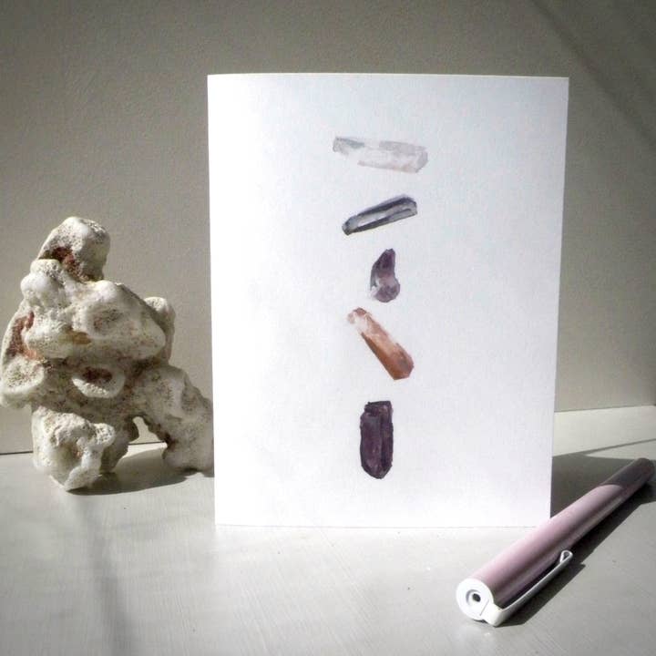 Carta «Suspendida» | Interior: «Eres una joya» para venta al por mayor de Laurel Dugan