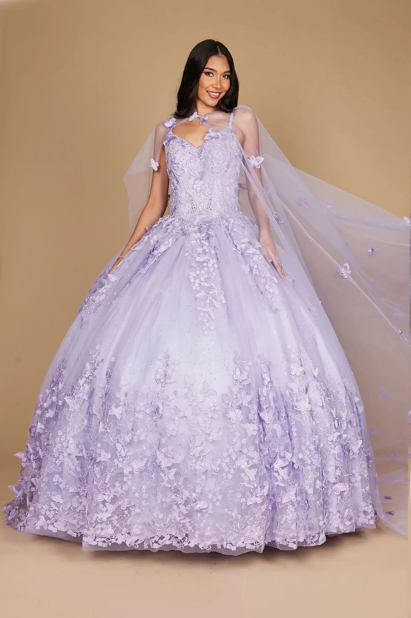 Kos Couture - Vente Robe de soirée – femme - Robe longue sans manches pour Quinceañera2