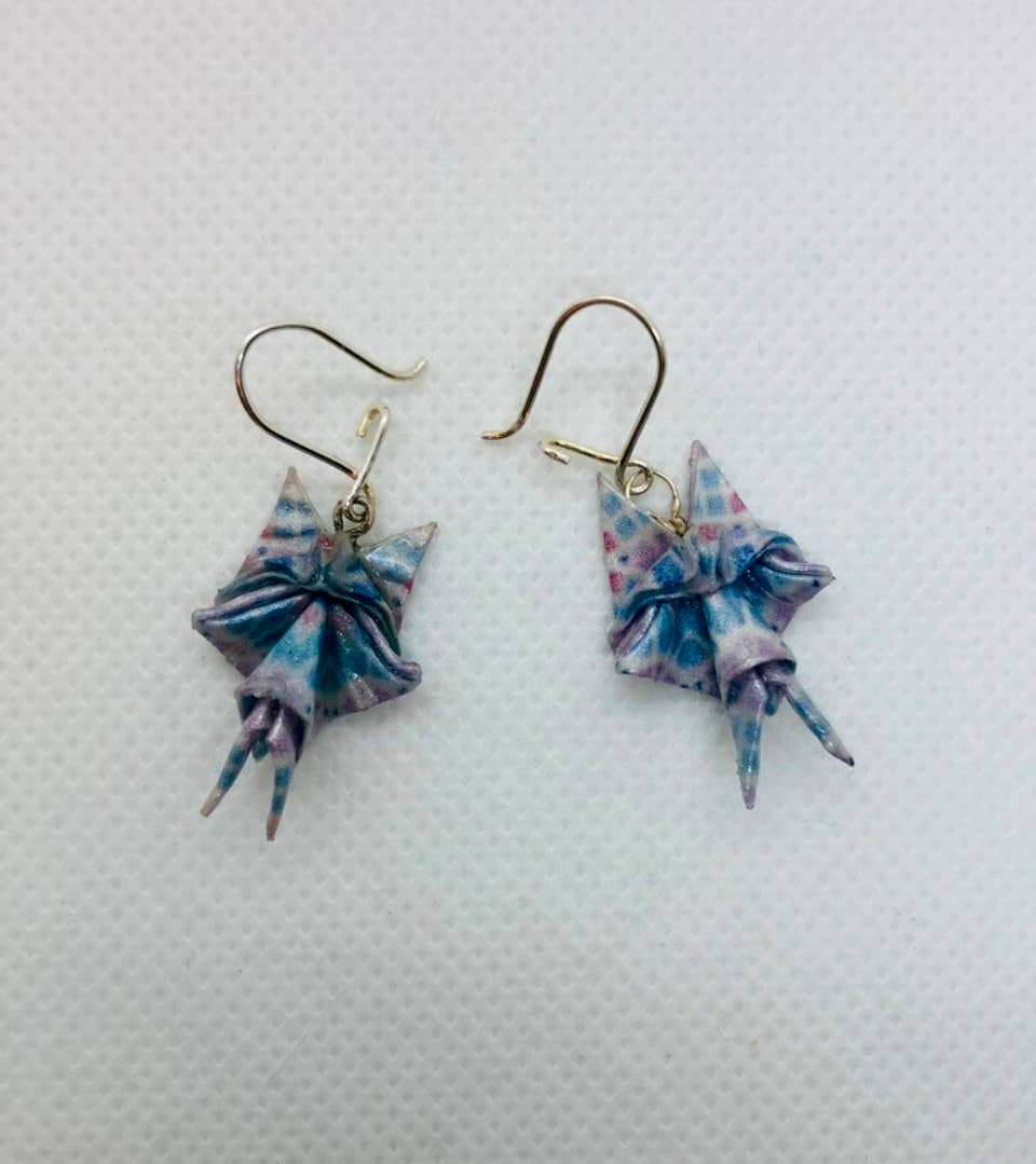 L'éco maison décoration - Wholesale Dangle Earrings - Origami Fairy Earrings4