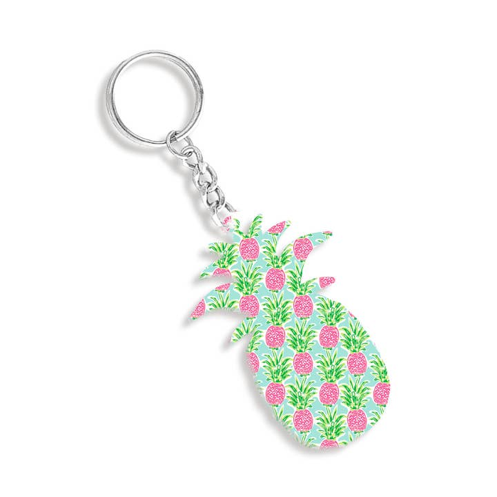 Pineapple Keychain for wholesale by Viv&Lou