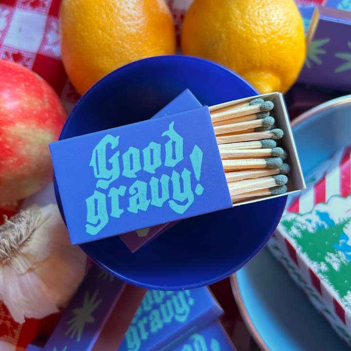 Alex Luciano - Wholesale Matches - Good Gravy! Matches for Dinner Party, Home Decor, Candles