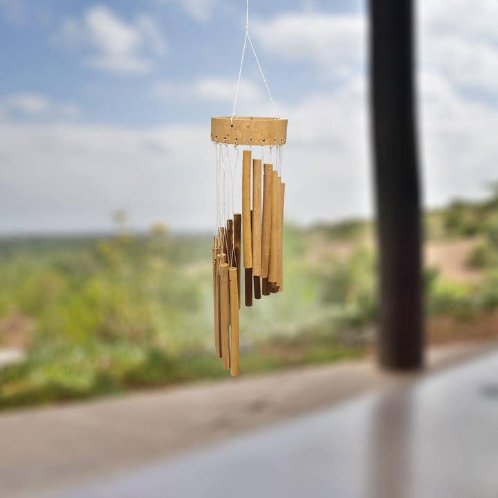 VIE - Wholesale Wind Chime - Vie Naturals Tubular Wind Chimes, 35cm1