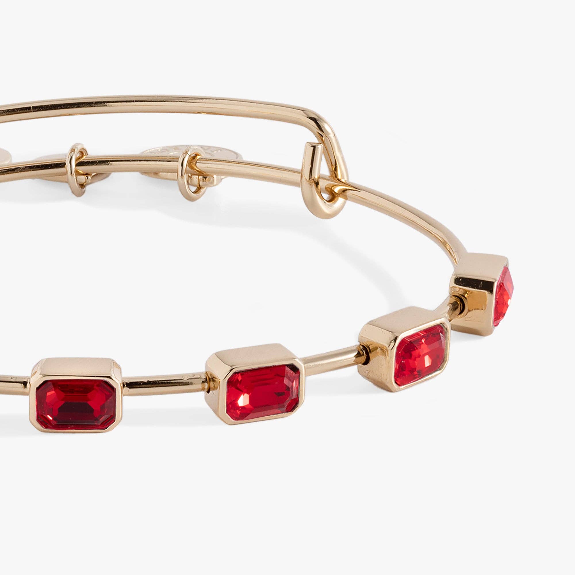 Alex and Ani - Vente Bracelet jonc - Bracelet Jonc Taille Émeraude Pierre de Naissance de Juillet1