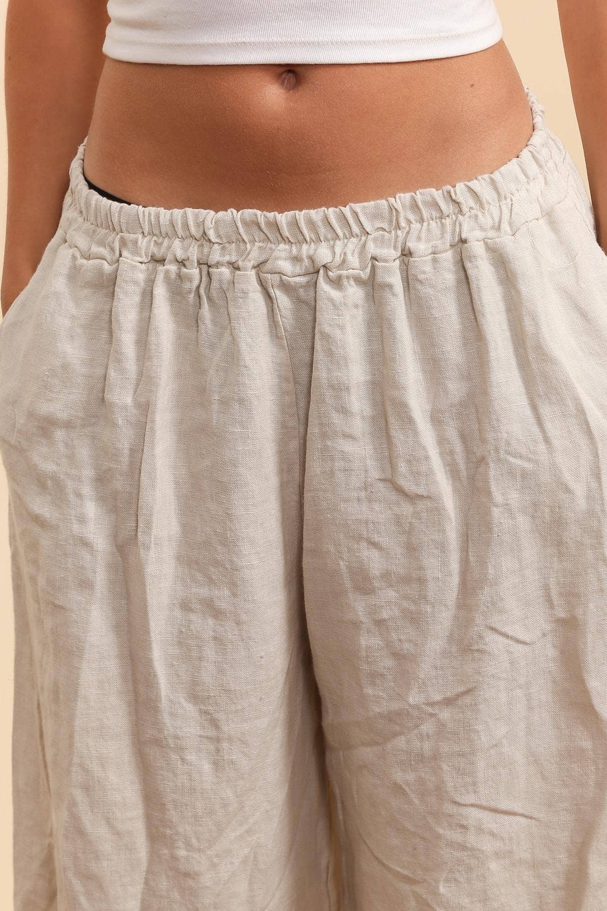 la maison des fibres naturelles – Großhandel Hose – Damen – Leinenhose 6272 aus 100 % Leinen2