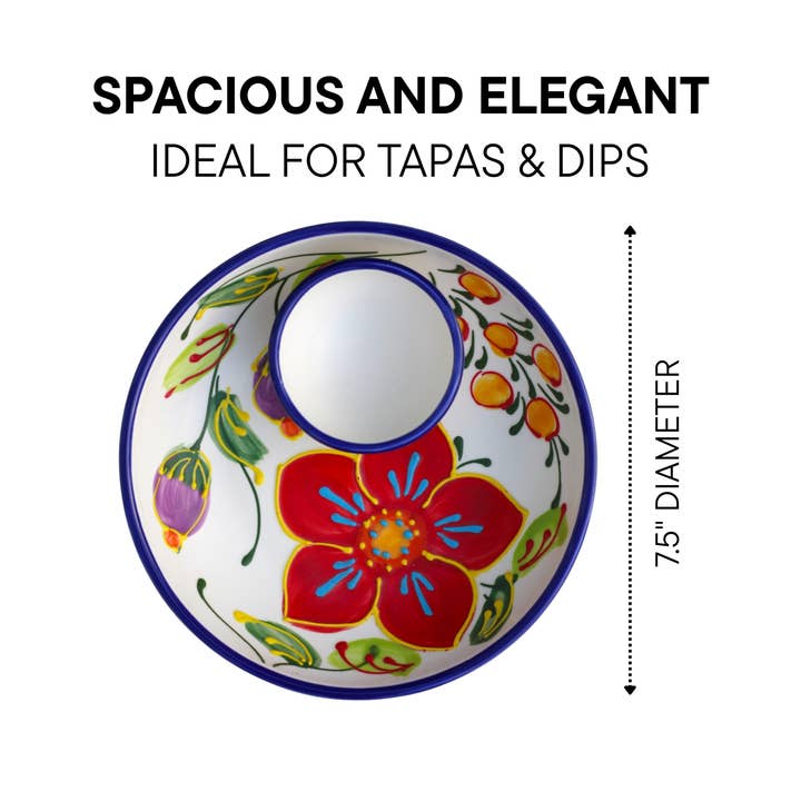 Spain Ceramics - Wholesale Condiment/Dip Bowl - Aventura Ceramic Dipping Bowl5