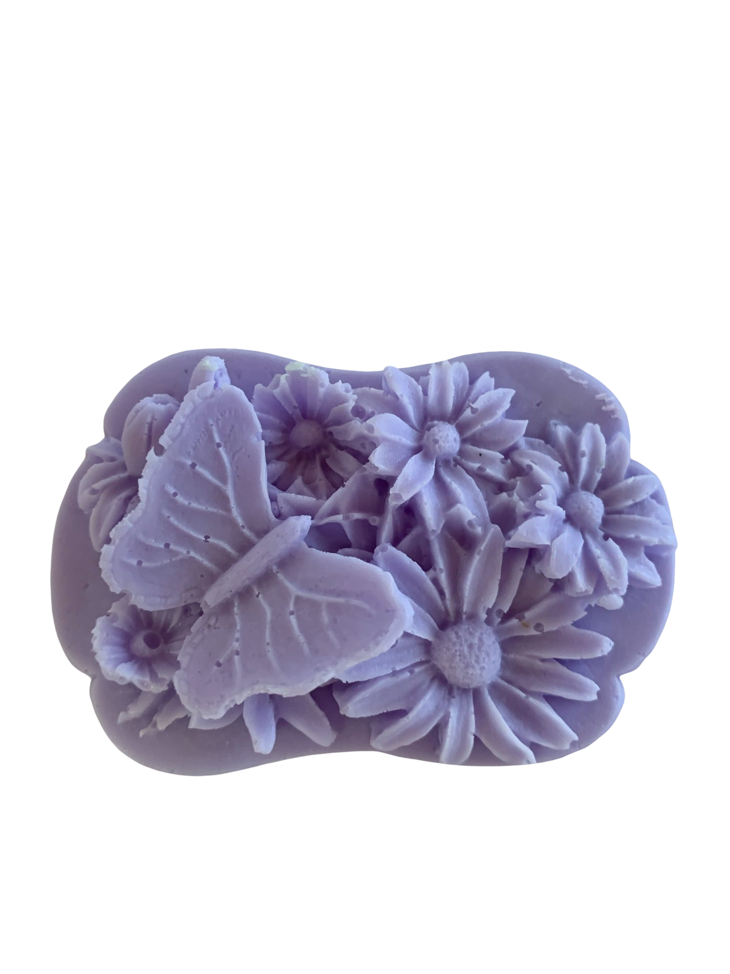 Plunk Soap and Candle Company – wholesale Bar Soap – 3D Butterfly and Flowers Bar of Soap5