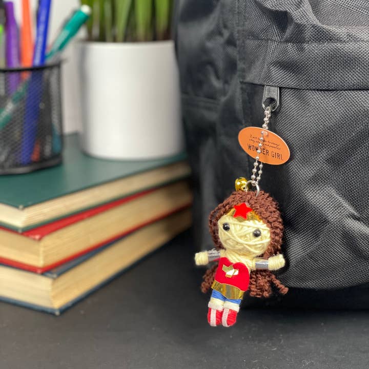 The H&H Group - Wholesale Keychain - Women's - Wonder Girl - Watchover Voodoo Dolls3