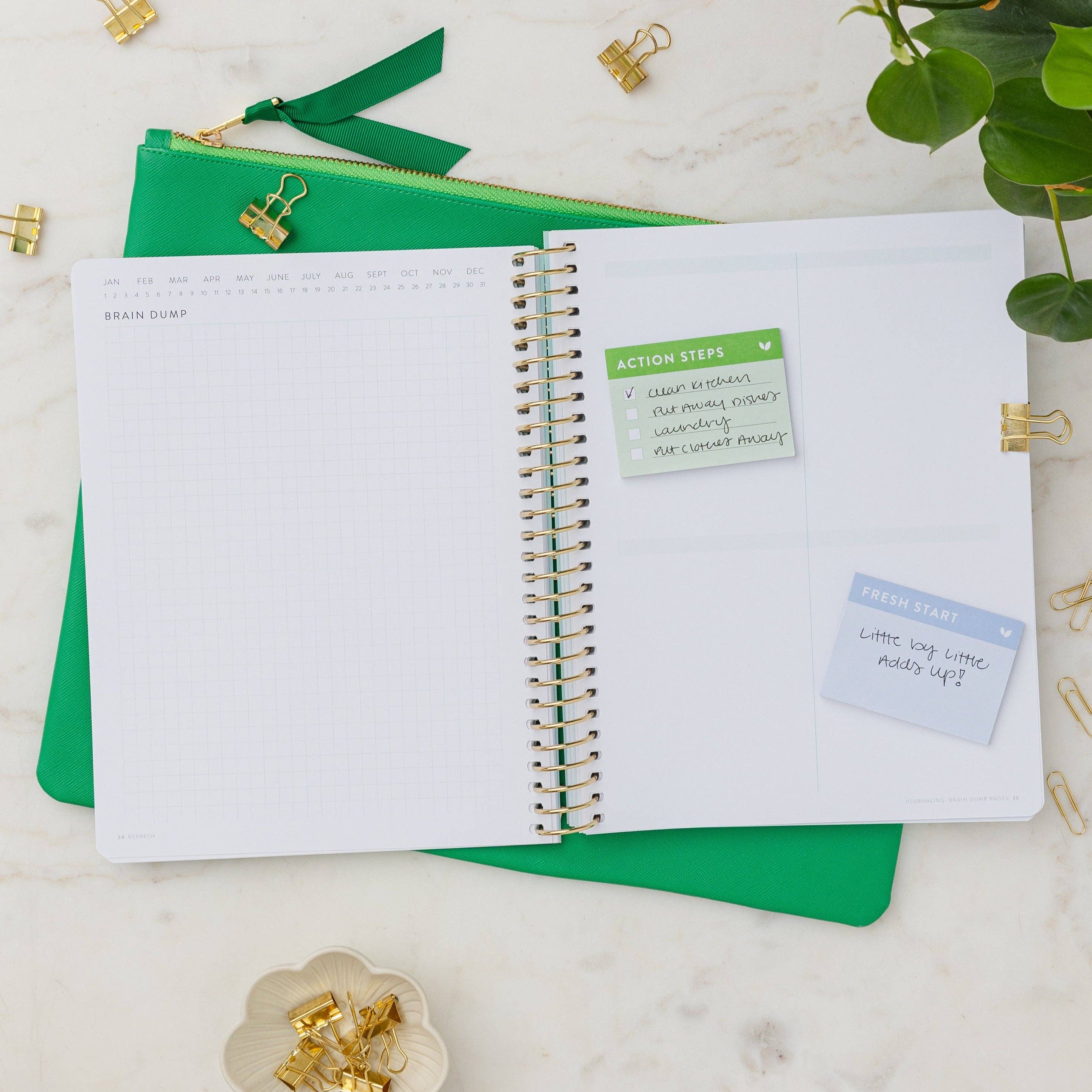 Cultivate What Matters - Wholesale Journal/Diary - Refresh Brain Dump Journal | Navy6