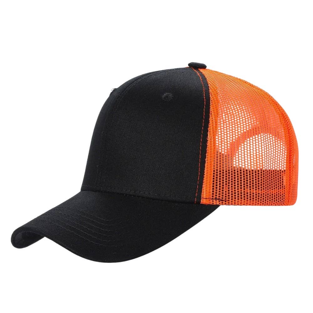 DOBBI – Großhandel Trucker-Cap – Unisex – Curve Trucker Mesh-Mütze mit 6 Paneelen3