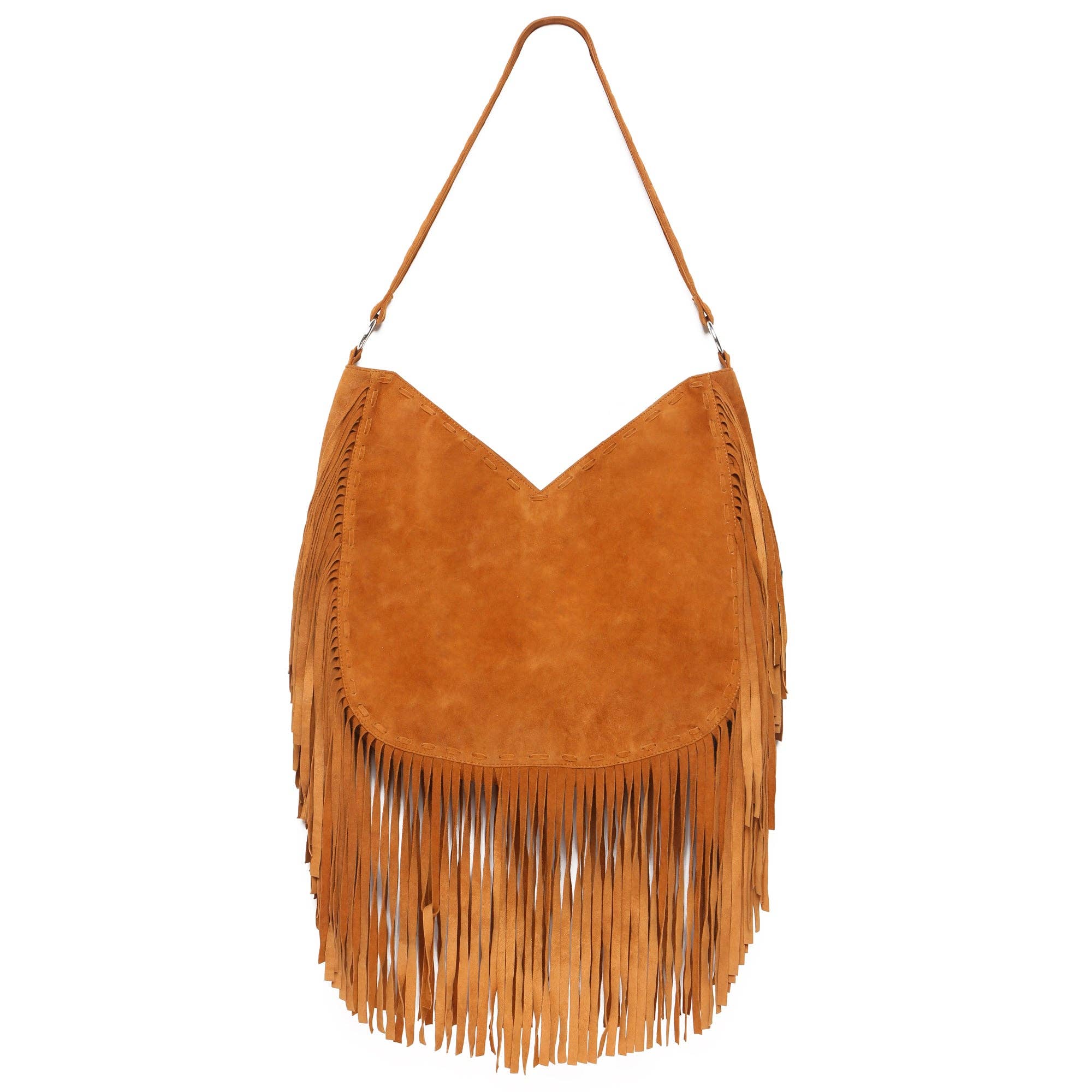 Monterey Embroidery Bag Dark Tan for wholesale on Faire3