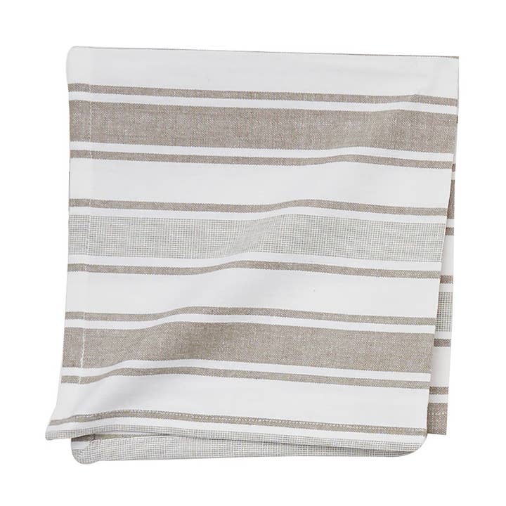 SERVIETTE EN ARGILE À RAYURES Chandler EN SOLDE pour la vente par C&F Home
