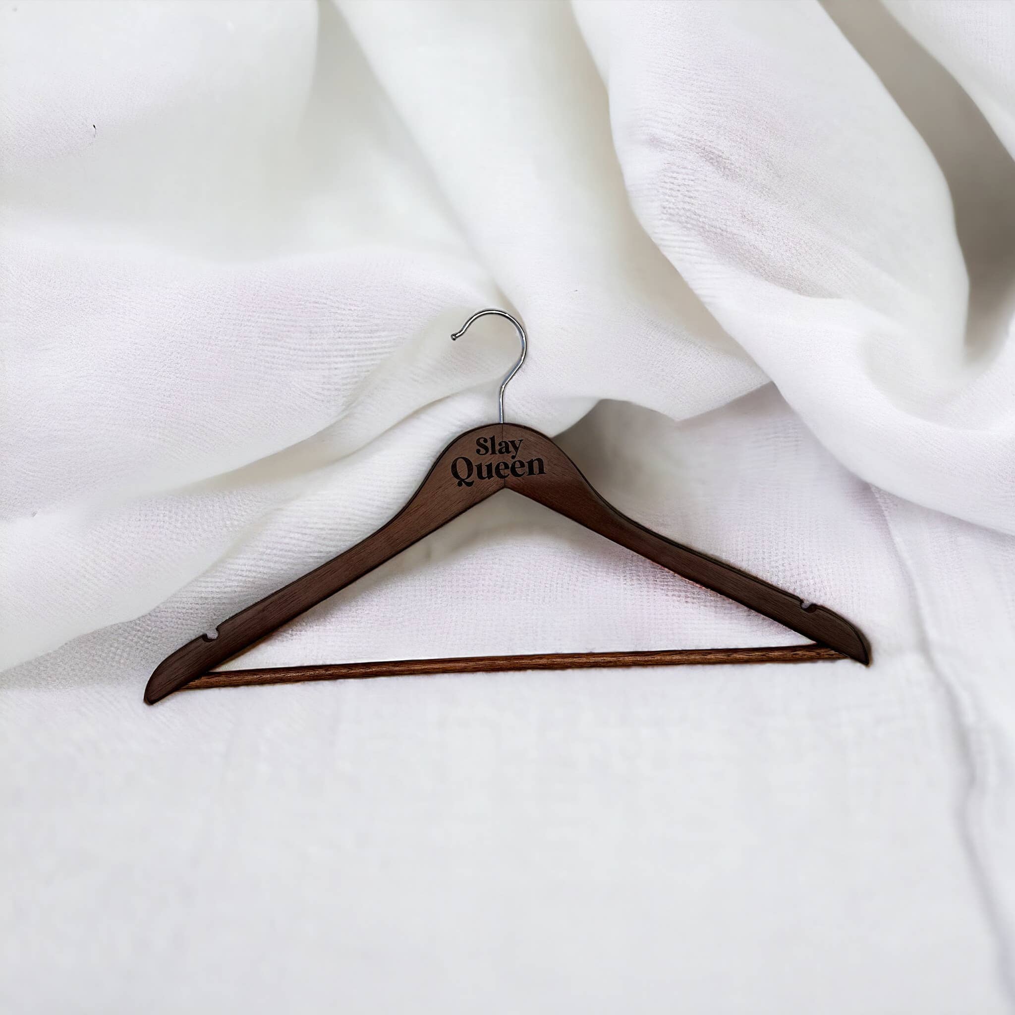 Wild Indigo - Wholesale Clothes Hangers - Positive Affirmation Wooden Hangers Set of 43