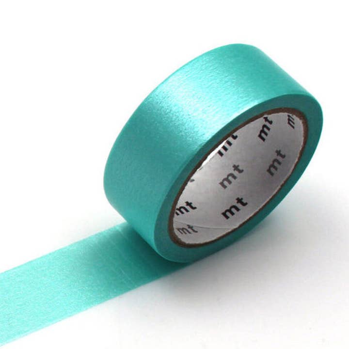 Tape Single: 5m Silky Green for wholesale by mt masking tape (Sweet Bella)