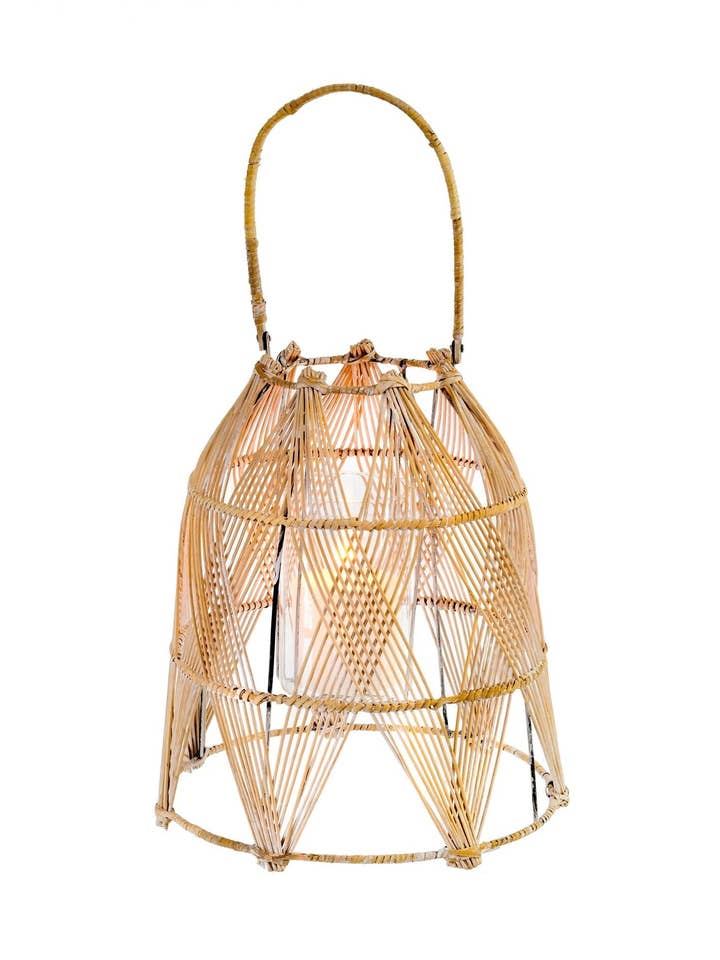 Santorini Lanterne - Bleach - Indendørs og Udendørs for engroshandel hos Flair Interiors