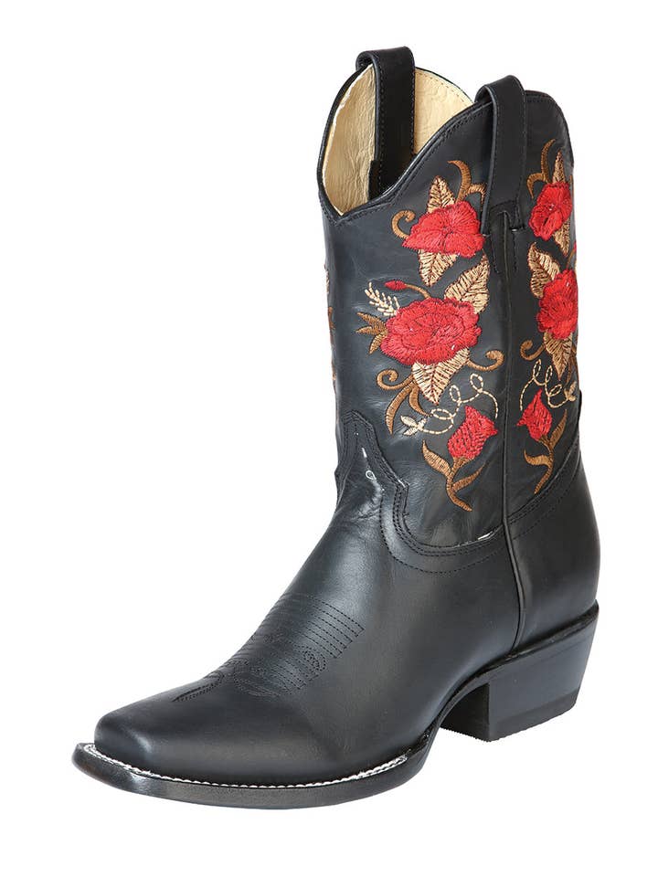 El General Dames Rodeolaars - Crazy Black 43664 voor wholesale door El General Western Wear