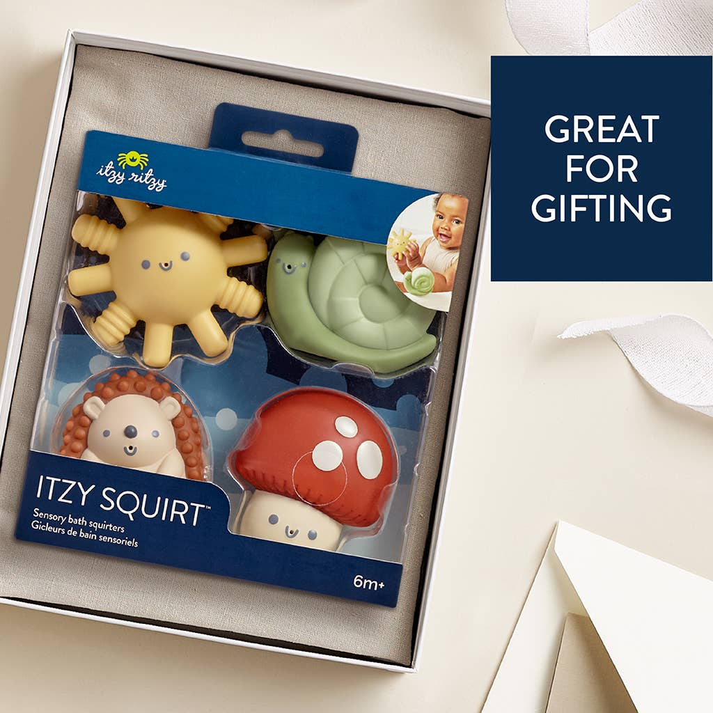Itzy Ritzy - Wholesale Bath Toy - Baby - Itzy Squirt™ 4-pack of Soft Bath Toys2