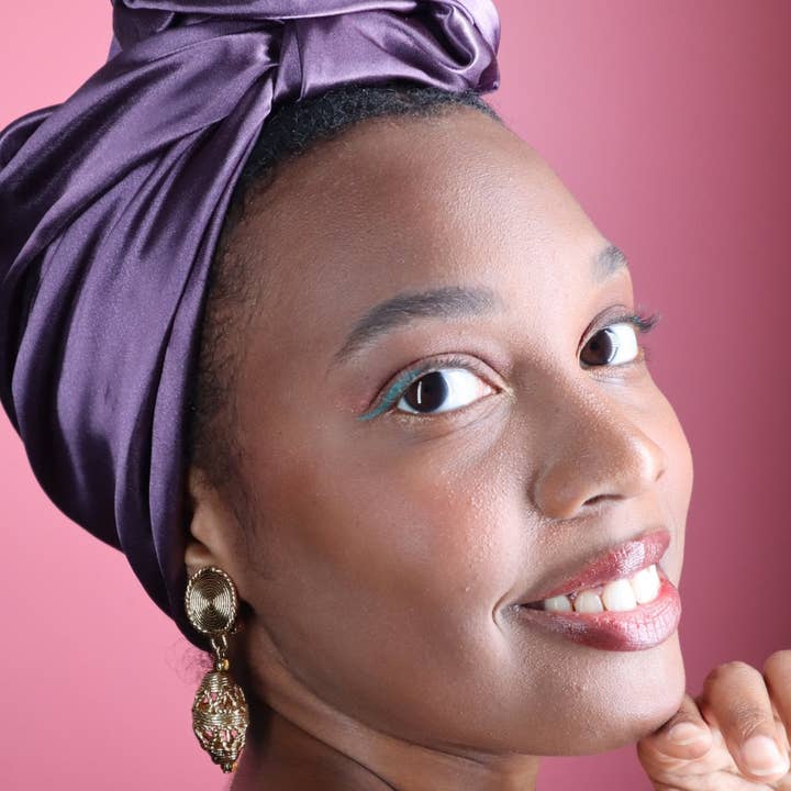 Tulband Waar is violet? voor wholesale door Têt Maré