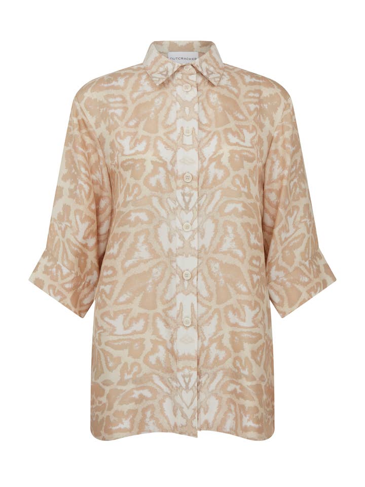 Chemise de pyjama en soie Albino pour la vente par Nutcracker London