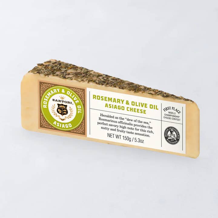 Asiago avec Rosemary pour la vente par Keystone Cheese