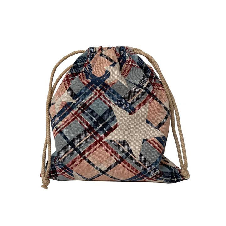 Looklin cotton pouch - stars (medium) for wholesale by Osenteur