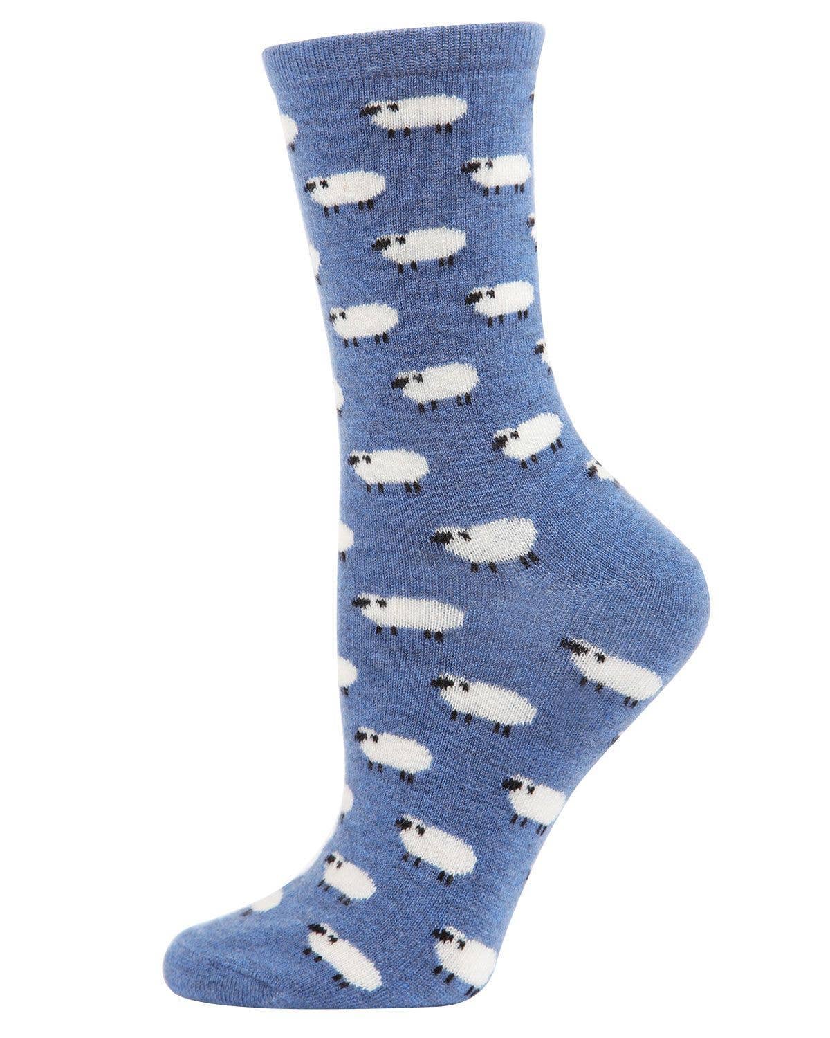 Infinity Classics International Inc. - Wholesale Socks - Women's - MeMoi Sheep Cashmere Blend Crew Socks3