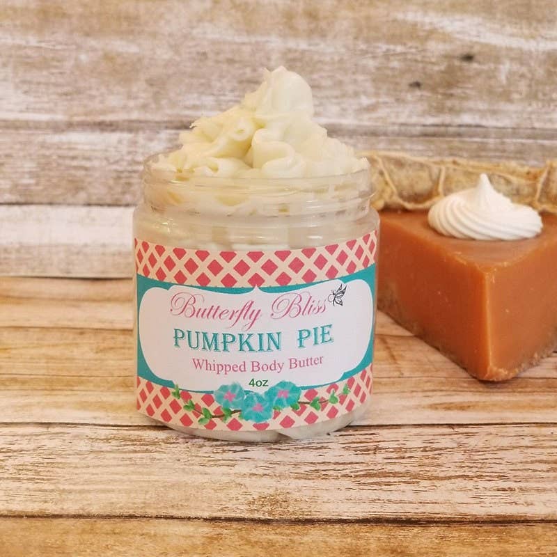 Butterfly Bliss – wholesale Kroppsbalsam/Smör – Pumpa Lotion | Pumpa Body Butter | Höstpresentidéer | Sheasmör Lotion | Mango Butter Lotion | Vispad sheasmör | Kroppssmör 4 oz0