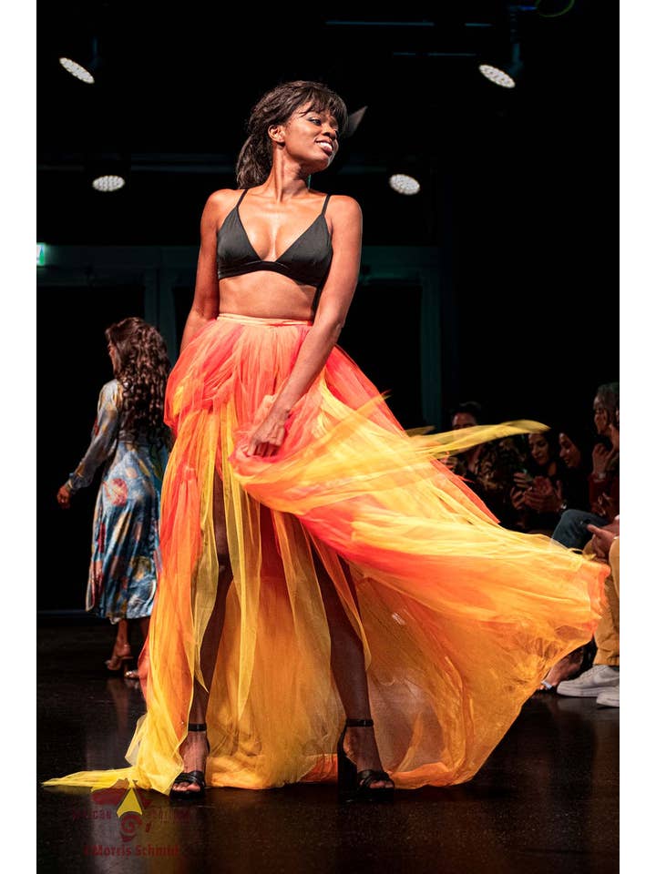 Komang Darmiani - Wholesale Skirt - Women's - Tulle flames skirt1