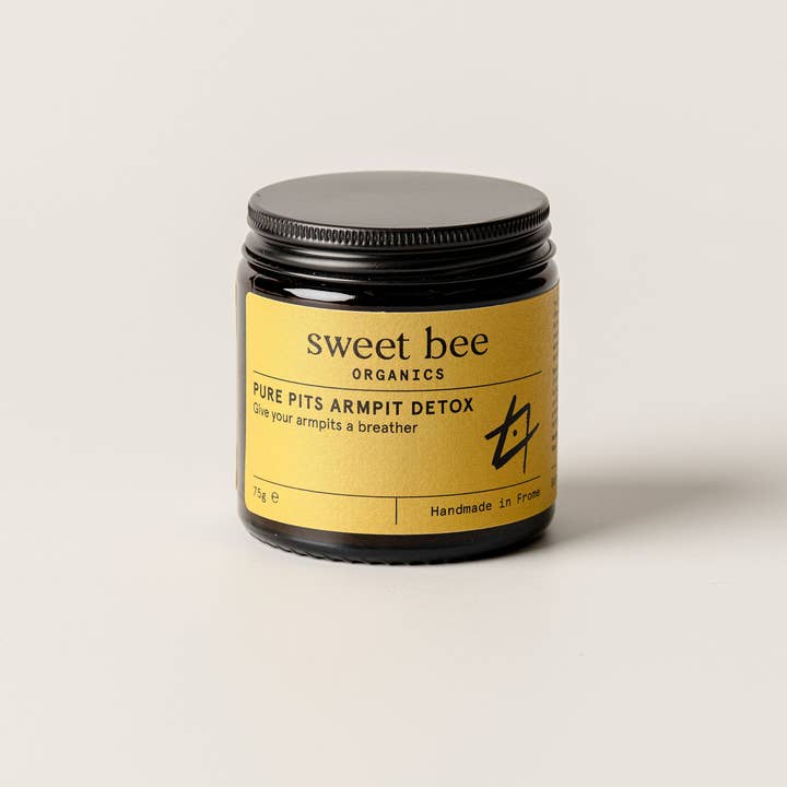 Sweet Bee Organics USA - Wholesale Deodorant - Unisex - Pure Pits Organic Armpit Detox1