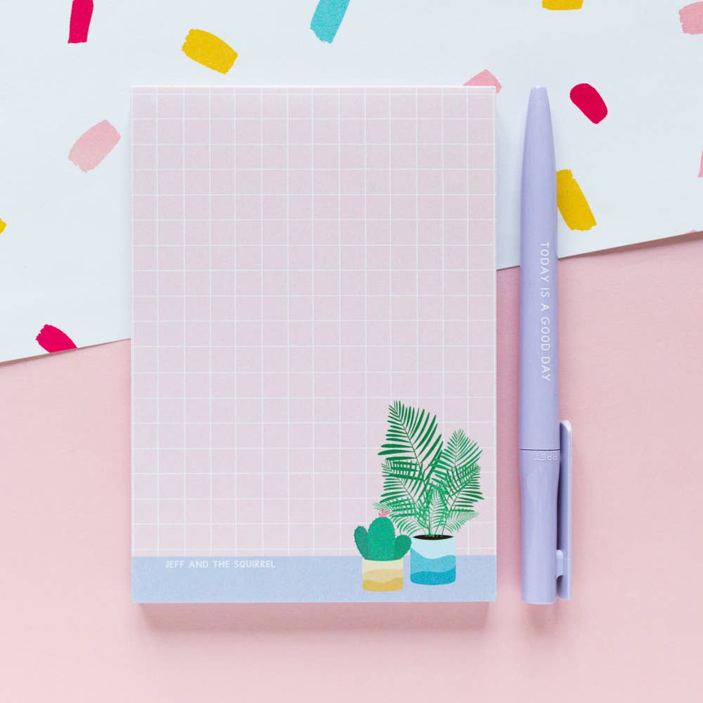 Jeff and the Squirrel – wholesale Pen – Today Is A Good Day Recycled Eco Ballpoint Pen Lilac2