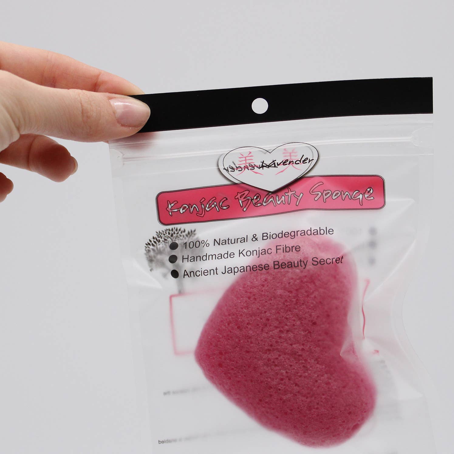 Ancient Wisdom – wholesale Bath pouf/sponge – Konjac Sponge - Natural5