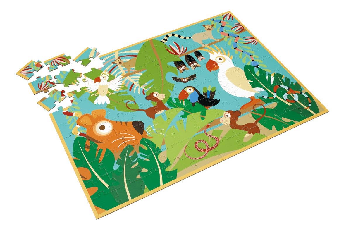 DAM - Vente Puzzle – enfant - Scratch - Puzzle JUNGLE 100 pièces2