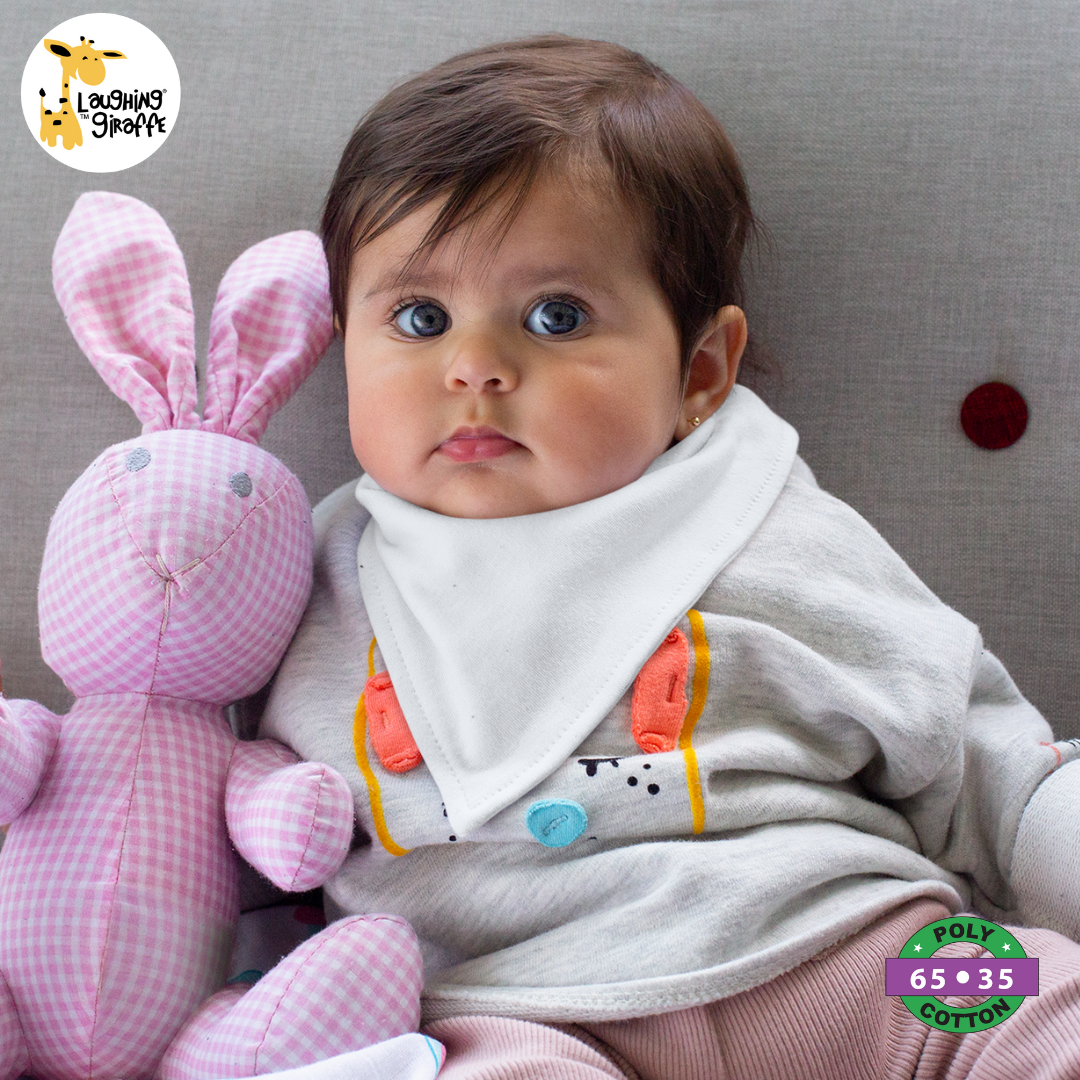 Laughing Giraffe - Vente Bavoirs bandana - Bavoirs bandana 2 couches avec pression - Laughing Giraffe10