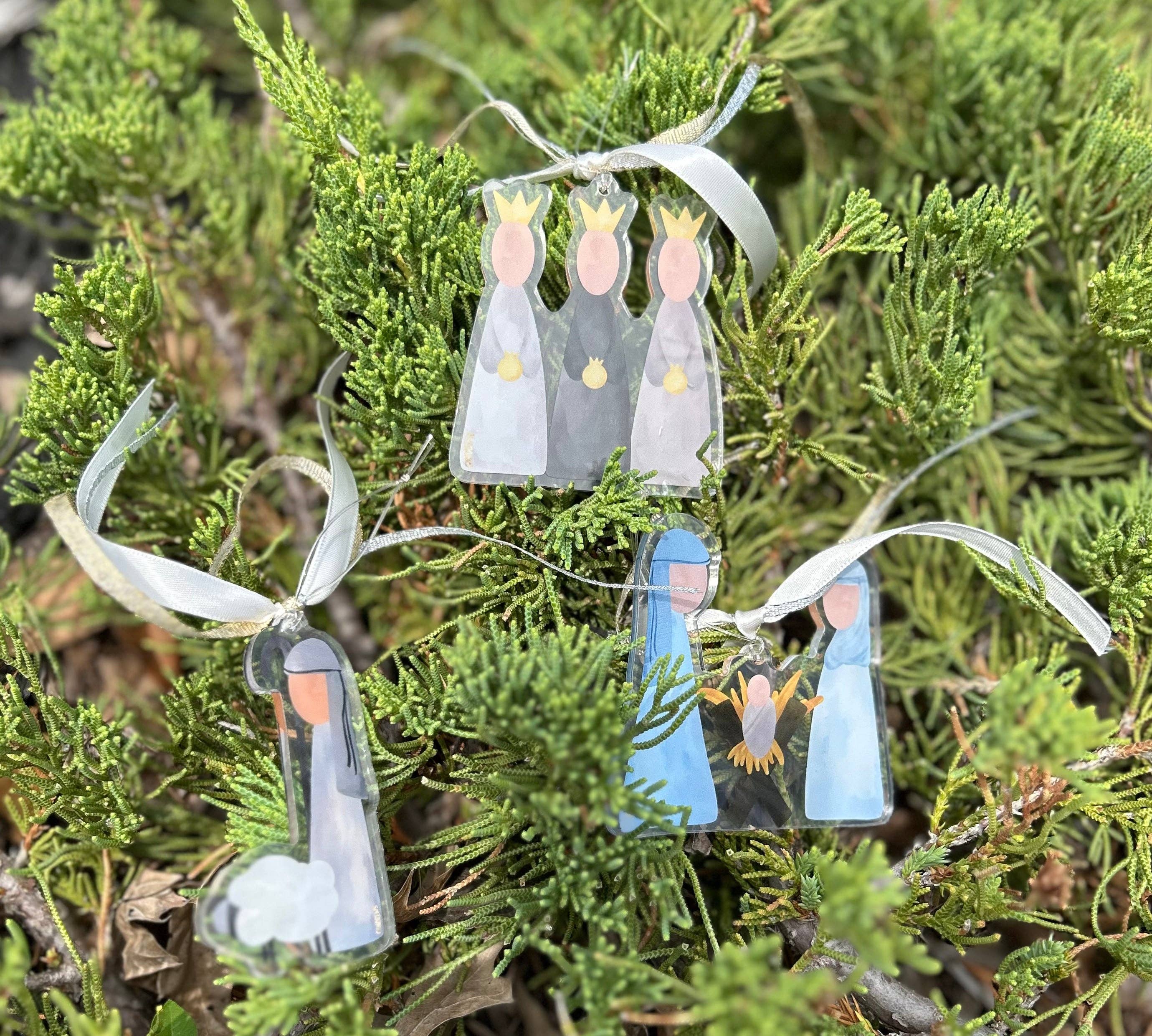 Casey Andrews Art - Vendita all'ingrosso Decorazione - Decorazione acrilica della Natività della Sacra Famiglia2