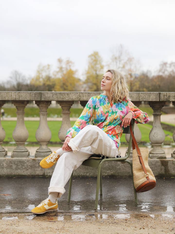 Frank & Dollys - Wholesale Button Down Shirt - Women's - Jardin Blouse5