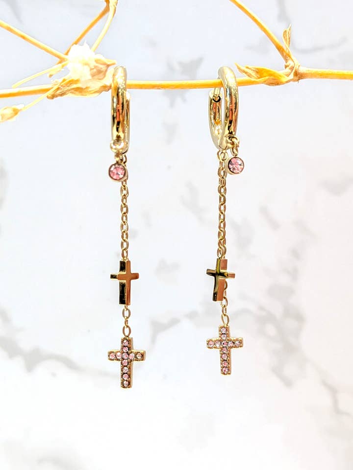 Anubisq stainless steel earring for wholesale by LOLO & YAYA