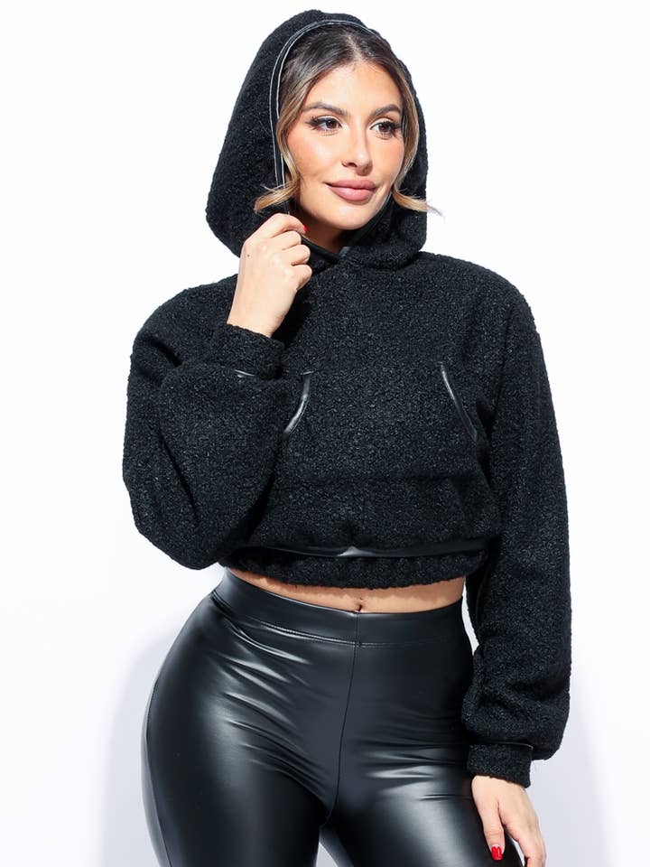 Hoodie crop top and other Purchase Wholesale crop top sweatshirt. Free Returns & Net 60 Terms on Faire trending on Faire.
