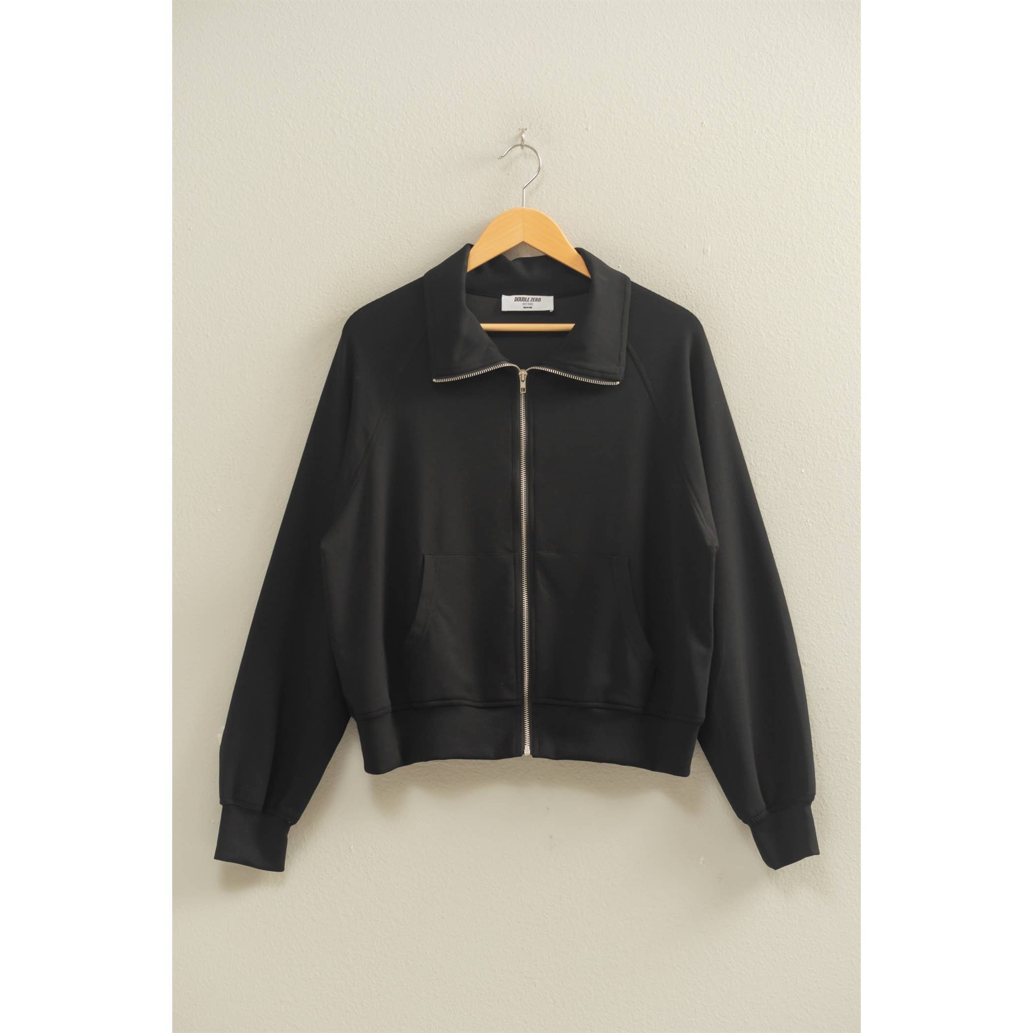 HYFVE – wholesale Jacket – Women's – Double Knit High Neck Long Sleeve Zippered Jacket30