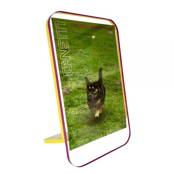 Canetti Design Group Inc. - Vente Cadres photos - Cadre Magnétique Léger et Coloré 4"x6" - 10 Options13