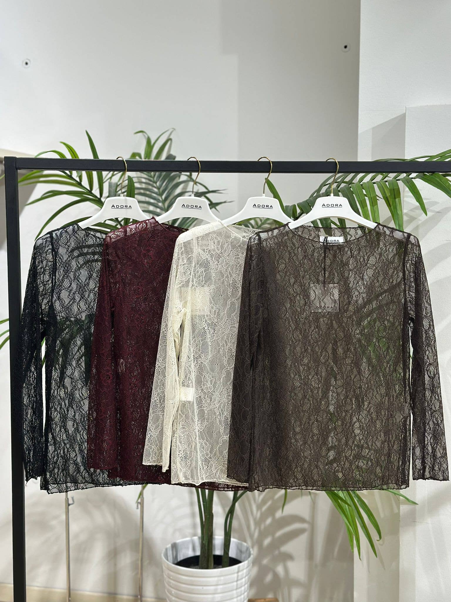 ADORA - Wholesale Blouse - Women's - Elegant Lace Blouse ✨0