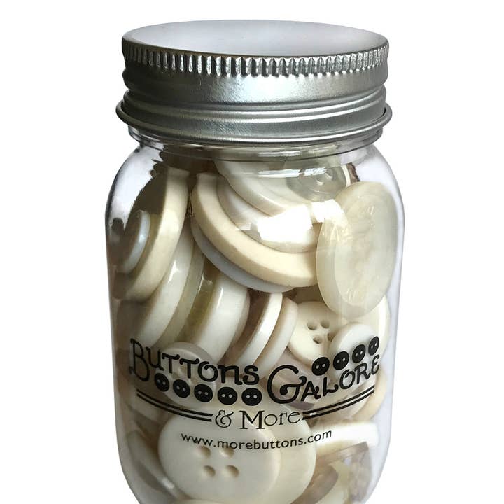 Antique White - MJ112 for wholesale by Buttons Galore & More