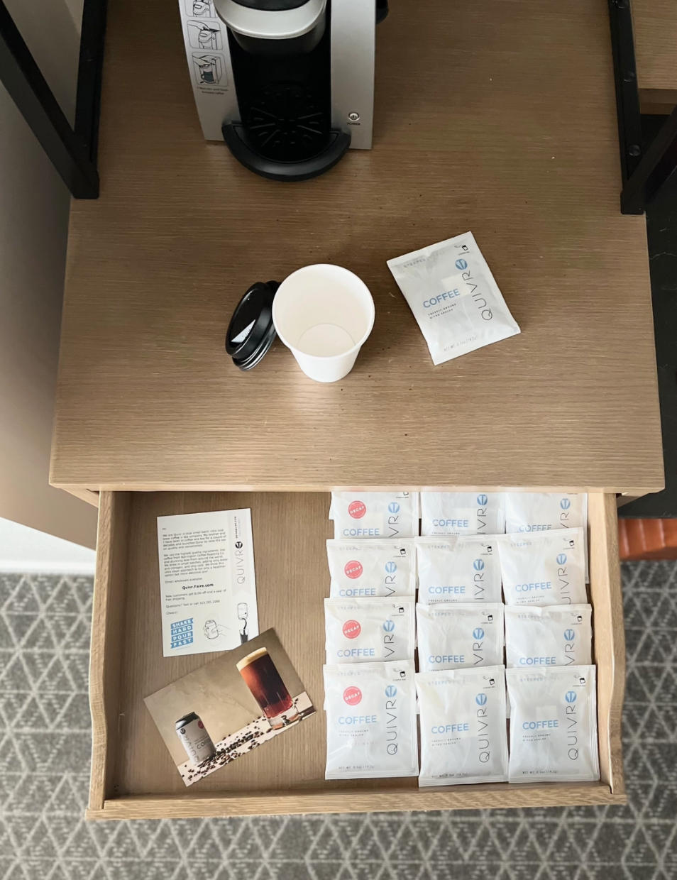 QUIVR - Vente Cafés/expressos instantanés - 100 sachets individuels de café infusé Quivr3