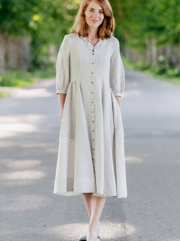 Mon Cheri Ophelia Dress, 3/4 Sleeve for wholesale on Faire29