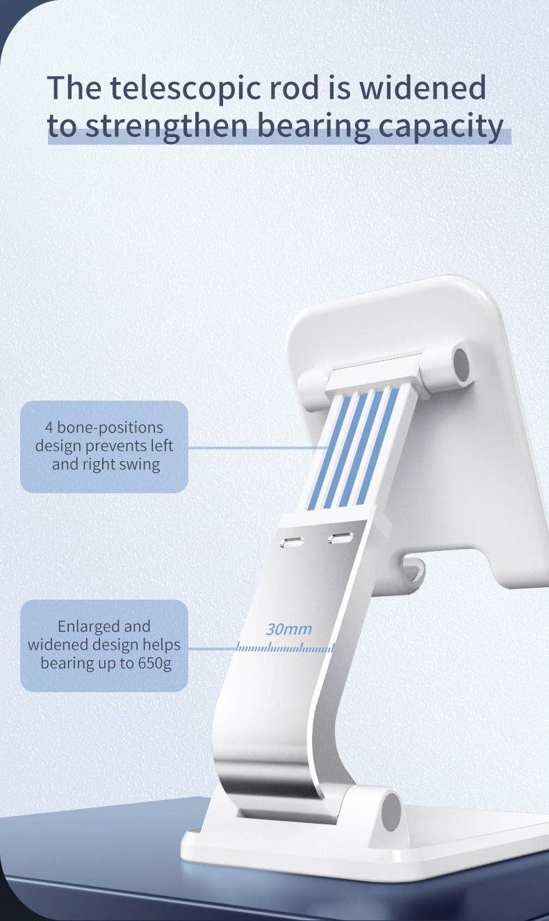 VIGOR - Wholesale Phone/Tablet Stand - Q7 Multi-function Lift Phone Stand for Desk Portable Foldabl2