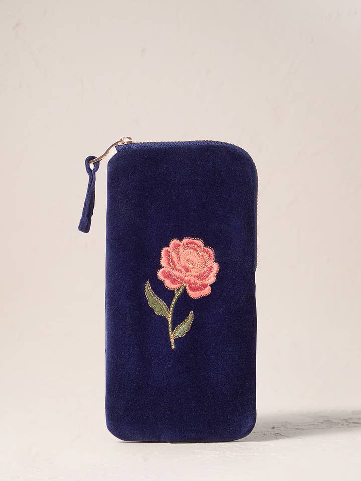 Rose Glasses Case for wholesale by Elizabeth Scarlett Ltd