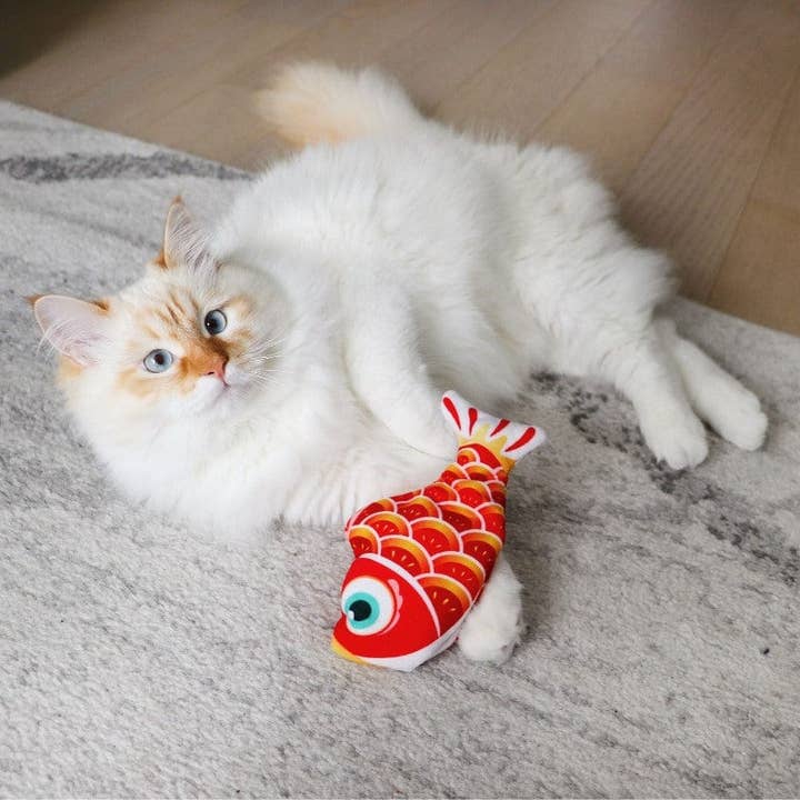 Leo's Paw - Wholesale Pet Toy - Cat - Mini Floppy Fish