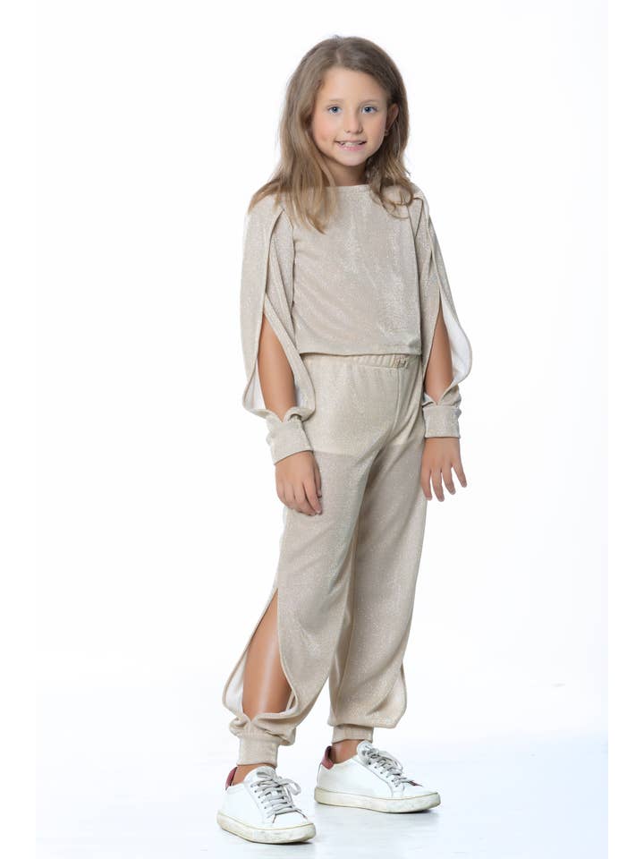 Mommydolls – wholesale Byxdress - Baby – BEBIS GLITTER JUMPSUIT