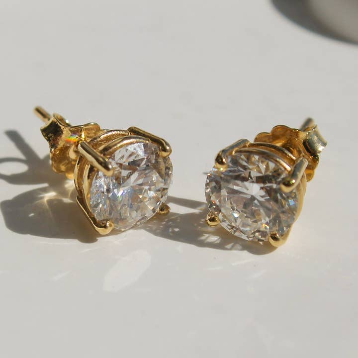 Lab-Grown Diamond Stud Earrings for wholesale by Nova Jewels LA