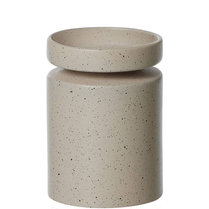 Lübech Living - Wholesale Vase - Ania Duo, Vase & Candle Holder, Light Brown Mist