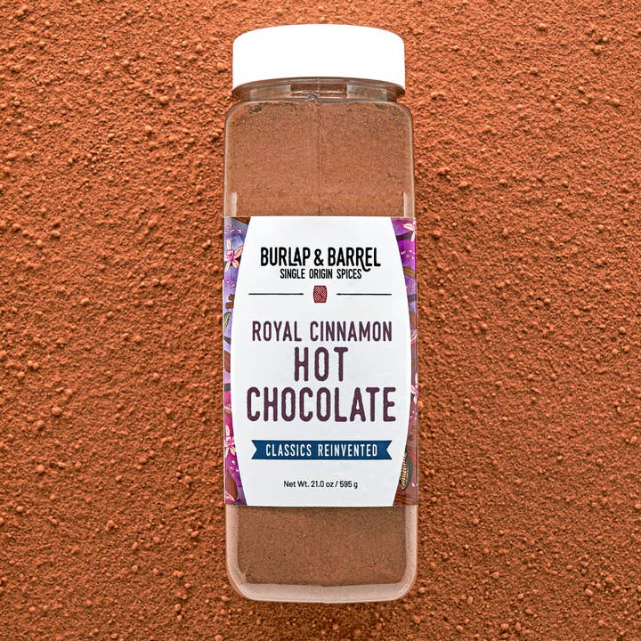 Royal Cinnamon Hot Chocolate Foodservice Drink & Baking Mix for wholesale by Burlap & Barrel