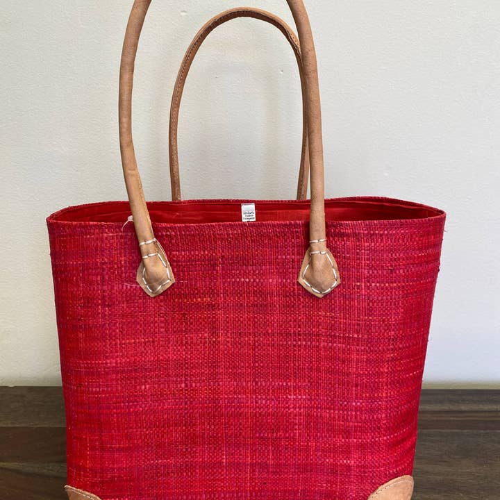 Gitzell FairTrade - Vente Tote bag – femme - Sac fourre-tout solide de Madagascar